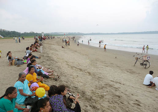 Miramar Sea Beach, Panaji North Goa