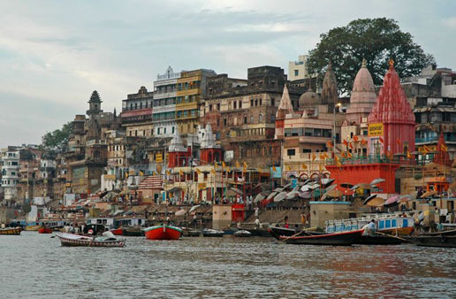 Varanasi city Ghat, Uttar Pradesh